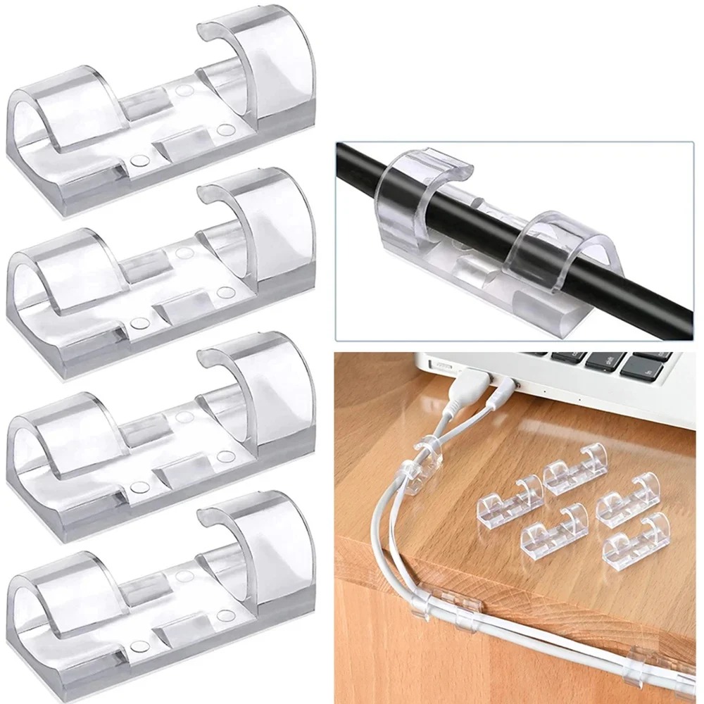 Tippet Line - 20/40PCS Clips Organizadores de Cables, Gestión