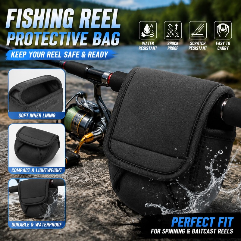 Fishing Line Spool - Funda Protectora para Carrete de Pesca,