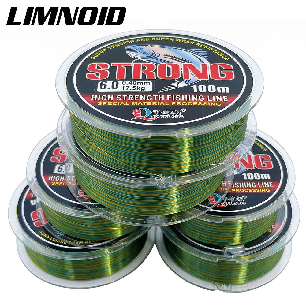 Fluorocarbon Line - Línea Monofilamento de Fluorocarbono Limnoid100M, Alta