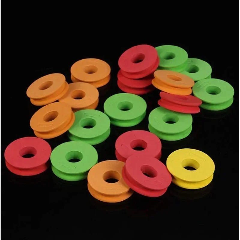 10 piezas de bobinas de espuma - Fishing Line Spool reseña y precio