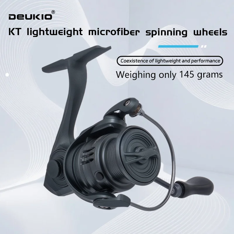 DEUKIO Carrete de Pesca Girato - Kastking Reel Zephyr reseña y precio